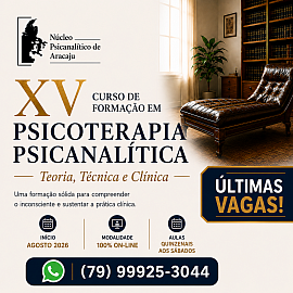 CURSO DE FORMAÇÃO EM PSICOTERAPIA PSICANALÍTICA